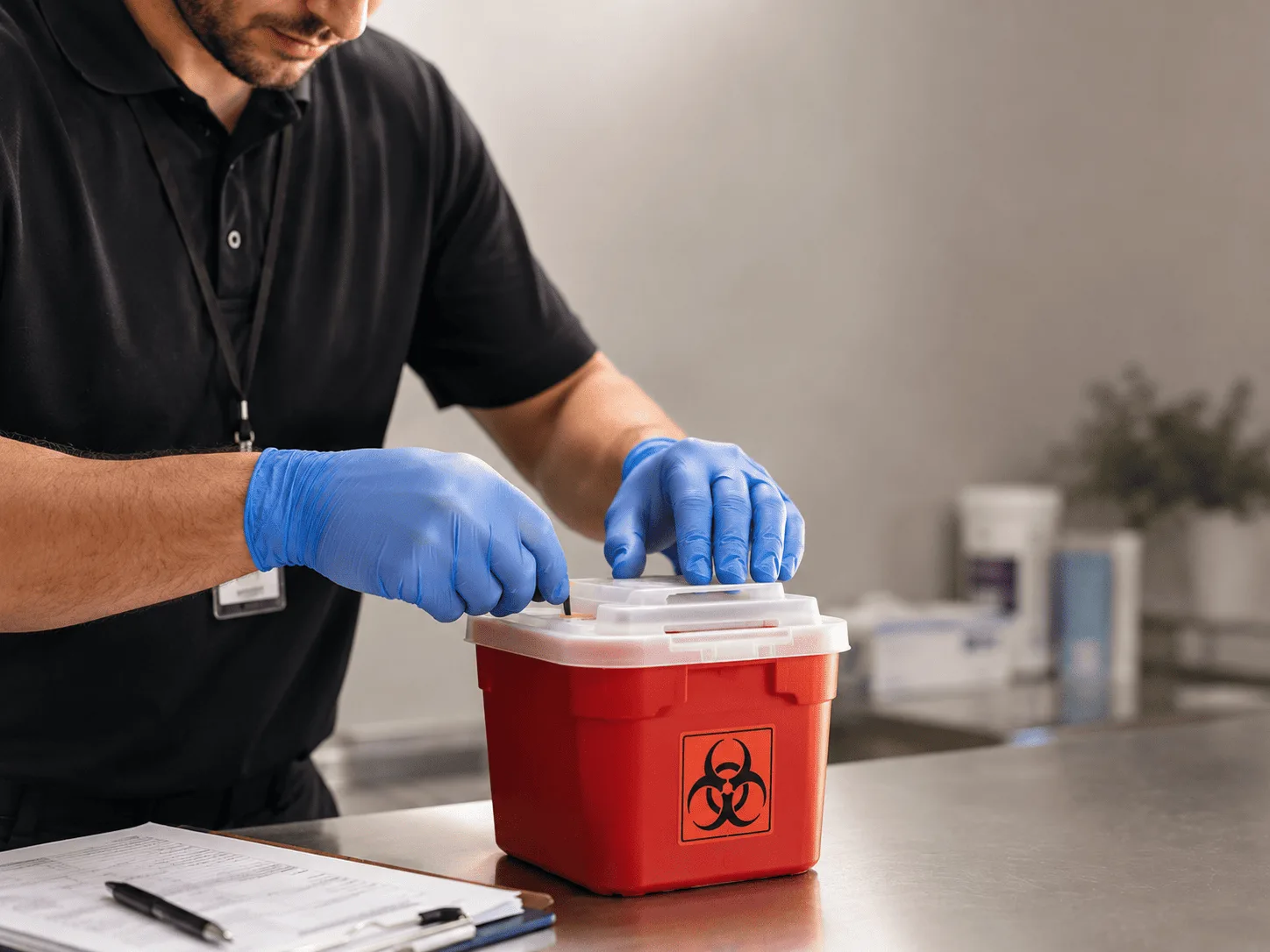 Why choose Sharps Waste Disposal in Nashoba, OK